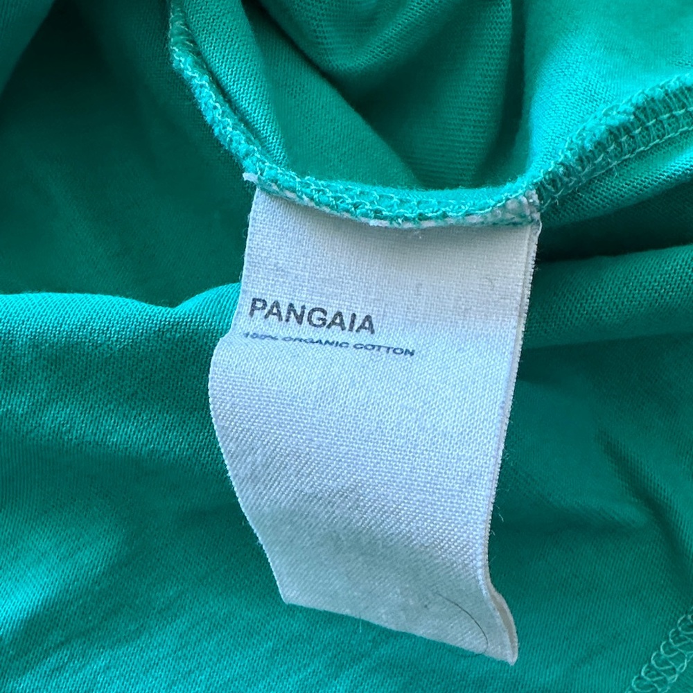 PANGAIA Green Cropped T-Shirt - Picture 4 of 8